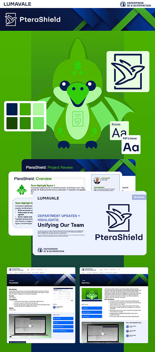 PteraShield brand system