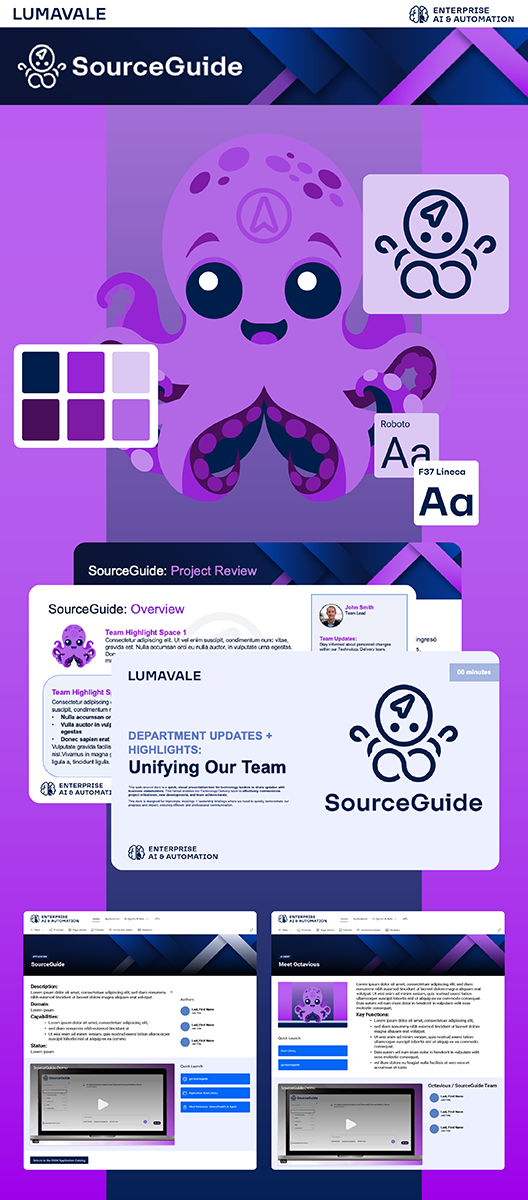 SourceGuide brand system
